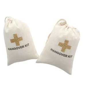 100% Biodegradable Cotton Medicine Packaging Bag for Travel