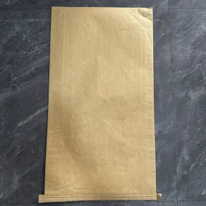 10kg 15kg 25kg 50kg Polypropylene Kraft Paper PP Woven Composite Bag Rice Flour Seed Fertilizer Vegetable Bags