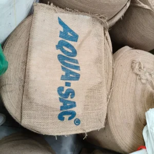 60x90cm Giant Jute Sack Hessian Tote Bags Coffee Cocoa Packaging Material Custom Logo