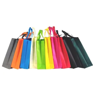 All Occasion Ready Durable Tear Resistant Broad Handles Lightweight Portable Non Woven Bags for Shop Packaging