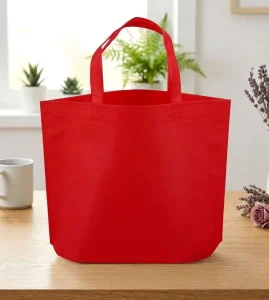 Biodegradable Custom Logo Non Woven Fabric Gift Bag Eco Friendly Reusable Shopping Tote Bag for Clothes Cosmetics Packaging