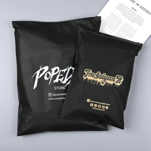 Biodegradable Custom Printed Clothing Poly Bag Plastic Frosted Mini Zip Lock Bags With Logo