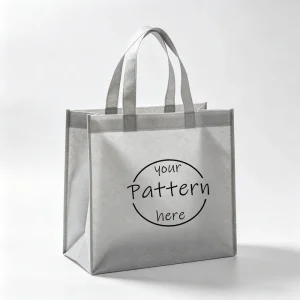 Biodegradable Fabric Eco Non Woven Bag Custom Logo Print Gift Packaging Storage Sack For Supermarket