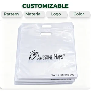 Biodegradable Garment Packaging Bags ASTM D6400 EN13432 Verified Flat Ziplock Bag T shirt Packaging Plastic Bag With Logo Parcel