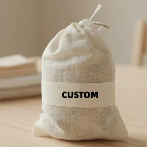 Breathable Recyclable Cotton Filter Bag Custom Logo Print Eco Friendly Gift Packaging Bags