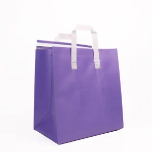 Catering Food Milk Tea Packaging New Non Woven Laminated Insulated Handheld Takeaway Bags