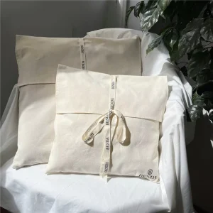 Chuanghua Organic White Cotton Envelope Bag Clothing Cotton Gift Handbag Dust Bags Pillow Cotton Packaging Bag