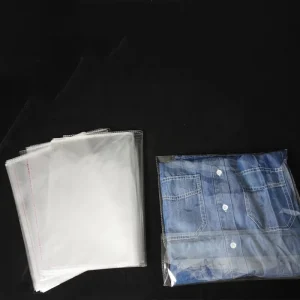 Clear OPP Self Adhesive Reusable Microwaveable Plastic Bags with Screen Printing and Custom Logo for Food Packaging