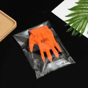 Clothes Package Pouch Bag OPP Lock Packaging Recycled Clothing Packaging Bags Black PE Vacuum Bag Matte Tshirts Garment