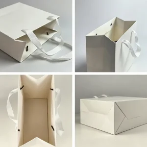 Clothing Packaging Bags Custom logo Custom Clothing Packaging Bags with Handle for Clothing Store Retail Store