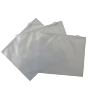Clothing Packaging Bags Slider Zipper PE Plastic Bags with Security Feature Custom Logo for Shirts Socks & Shoes