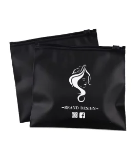 Clothing Packaging Bags with Zipper Transparent CPE Plastic PE Costom Polybag Side Gusset Bag Clothing Bags Zip Lock Recyclable