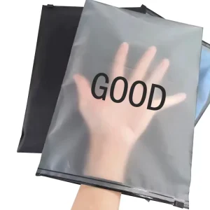 Clothing Packaging Custom Eco Friendly Tshirt Frosted Packaging Bag