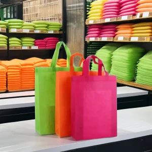 Colorful Factory Price Delivery Non Woven Bag Thermal Takeaway Non Woven Bag Ecological Bag