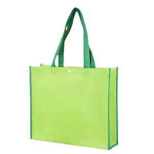 Colorful Printed Durable Non Woven Tote Bag Custom Logo Reusable Grocery Bag Hand Length Handle Screen Printing Customizable