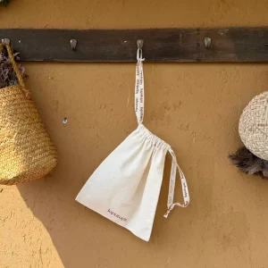 Cotton Cloth Drawstring Bags for Jewelry and Accessories Eco friendly Custom logo Printed Packaging Bags