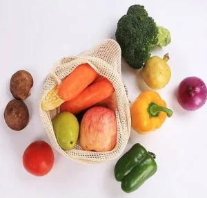 Cotton Cloth Vegetables Packaging Bags