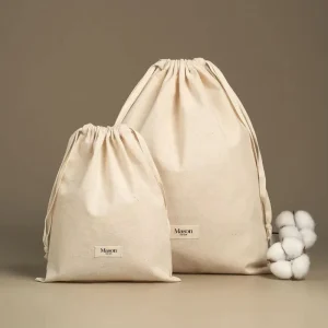 Cotton Drawstring Bags Custom Logo Jewelry Packaging Clothes Dust Bags