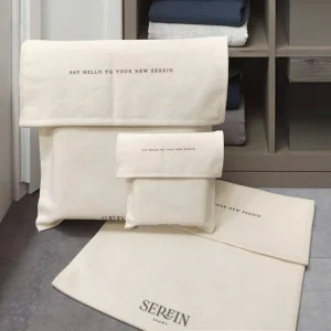 Cotton Envelope Pouch Clothing Packaging Flap Cotton Envelop Handbag Shoes Dust Bag with Logo Custom
