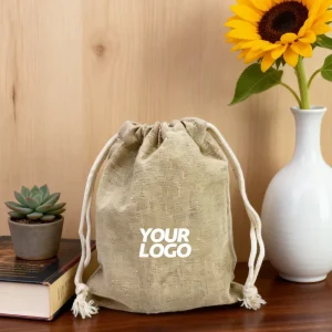 Cotton Flat Bottom Packaging Bags Dust Bags for Handbag and Apparel