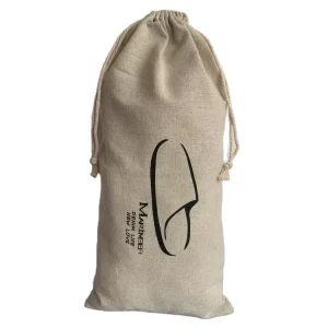 Cotton Linen Bags Eco Friendly Natural Drawstring Pouch Packaging Bag with Custom Logo