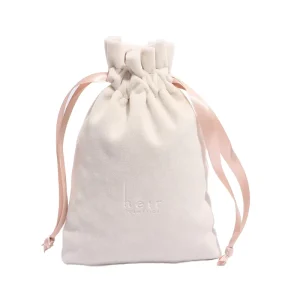 Cotton Recyclable Drawstring Bags with Silk Screen Printing for Face Cream Accept Custom Orders