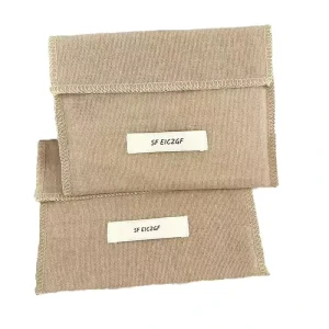 Cross border Cotton Linen Heat Transfer Printed Customizable Flap Bag Scratch Dust Proof Linen Envelope Pouch Storing Jewelry