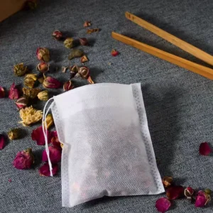 Custom Biodegradable Non Woven Tea Filter Bags Factory OEM Supply for Loose Leaf Tea and Herbal Infusion