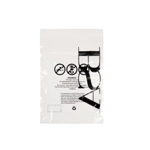 Custom Clear PE Security Self Adhesive Apparel Bags with Gravure Printing for Garment Packaging OEM