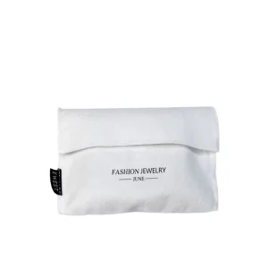 Custom Cotton Bag Cosmetic Cloth Jewelry Gift Packaging Bag Envelope Cotton Bag