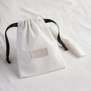 Custom Cotton Bag for Underwear Shoes Candy Coffee Food Bag Shopping Promotion Dust Textile Jewelry Pouch Packing