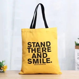 Custom Cotton Canvas Packaging Storage Bags Shopping Bag Women’s Tote Bags With Handle