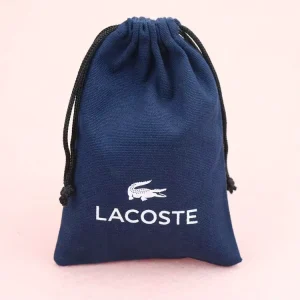 Custom Cotton Packaging Bag With logo Organic Drawstring Cotton Dust Bag for Jewelry Gift Packaging Cotton Pouch