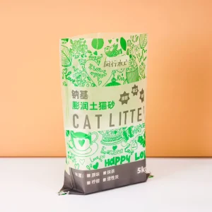 Custom Design and Print Woven Bags for 10kg 25kg Rice Wheat Packaging