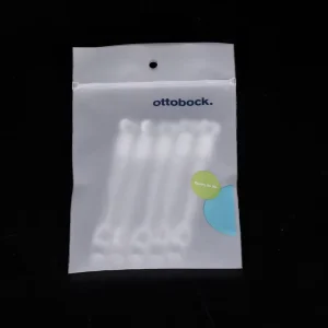 Custom Durable Frosted PE Ziplock Bags with Hang Hole Thick Resealable Plastic Packaging for T Shirts Garments Apparel
