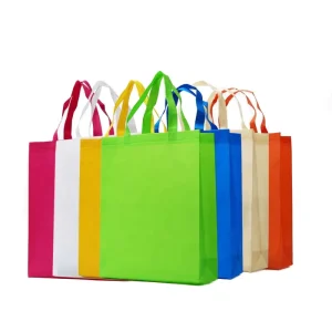 Custom Eco Non woven Laminated Fabric Bag pp Spunbond Nonwoven Fabric Price Shopping Reusable Beer Non woven Packaging Bags