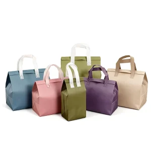 Custom Event Non Woven Bags Laminated Process Multiple Sizes Available Minimalist Product Packaging Non Woven Bags Factory