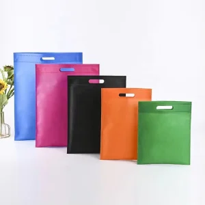 Custom High Quality Printed Logo Eco Friendly Reusable Shopping Non Woven Bags