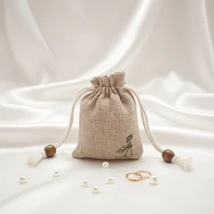 Custom Jute Bag Eco-friendly Jute Tote Bag Drawstring Jute Bag With Logo Coffee Sacks Beans Corn Packaging Bags