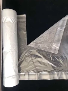 Custom Laundry Clothes Packaging Rolls Transparent LDPE Plastic Garment Bag for Wardrobe and Dry Cleaner Custom Eco Friendly Bag