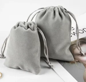 Custom Logo Design Promotional Price Drawstring Bag Small Cotton Gift Shoe Dust Drawstring Bags