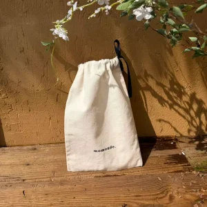 Custom Logo Drawstring Velvet Dust Gift Cosmetic Packaging Bag Portable Canvas Cotton Drawstring Bag