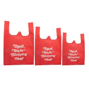 Custom Logo Eco Friendly Reusable Non Woven Totes Shop Bag Handbag