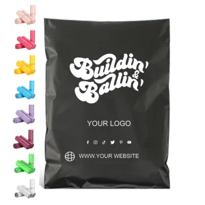 Custom Logo Poly Mailer Manufacture Matte Polymailer Print Logo Clothing Mail Bag Courier Shipping Packaging Mailing Bags
