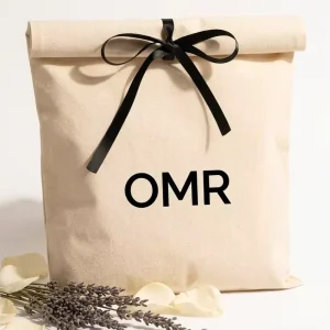 Custom Logo Printed Canvas Flap Packaging Clothes Bag with Ribbon Soild High Capacity Envelope Cotton Dust Bag