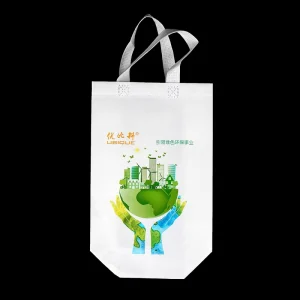 Custom Logo Printed Reusable Non Woven Tote Gift Bag for Supermarket Use Multiple Sizes Available