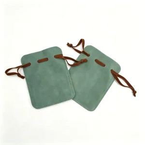 Custom Logo Soft Lined Double Sided Velvet Drawstring Pouch Reusable for Jewelry Storage and Lipstick Pouch