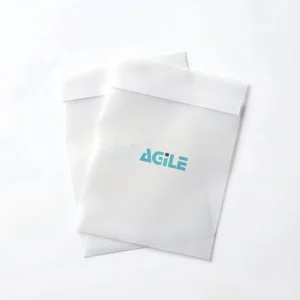 Custom Logo Translucent Garment Bags for Apparel Packaging