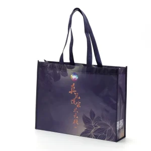 Custom Non Woven Woven Bags Recyclable Grocery Shopping Tote Bags Reusable Fabric Laminated PP Bags Cotton Handle Logo Gifts
