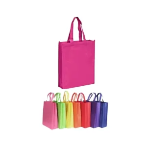 Custom Nonwoven Fabric Bag Non Woven Foldable Shopping Grocery Reusable Packaging Non woven Bags With Custom Printed Logo